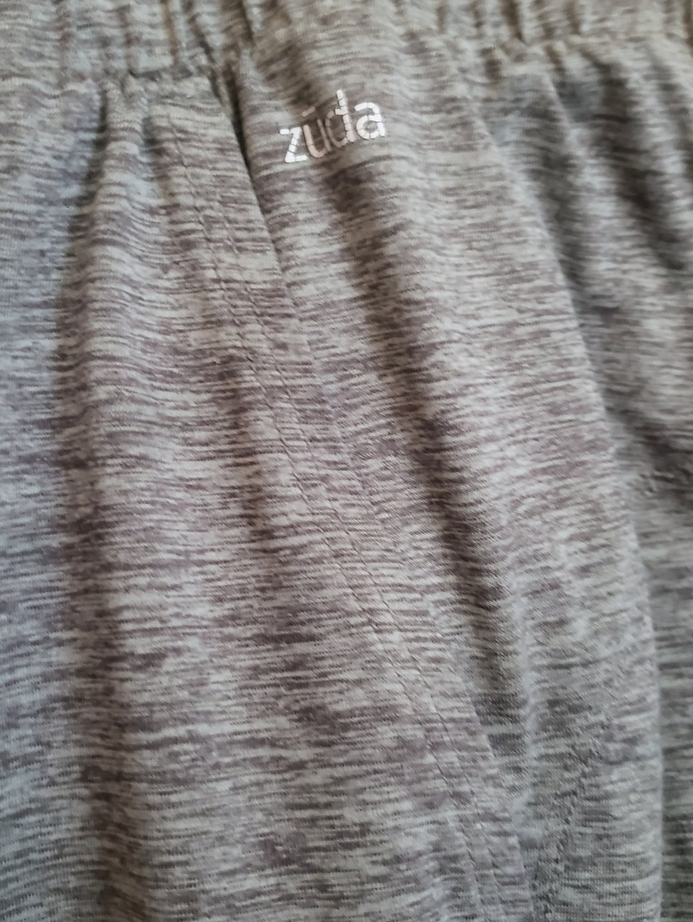 zuda Z-Cool Shorts Pockets Heather Gray XXL / US 20-22 * Very Good - Picture 3 of 5